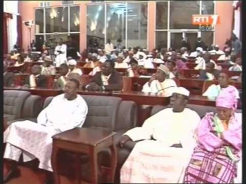 Soro G. participe à la séance d'ouverture de la 2ème session de l'assemblée nationale du Niger