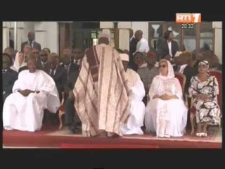 Deuil: Les temps forts de la lévée du corps de Gaoussou Ouattara,frère ainée du Chef de l'Etat