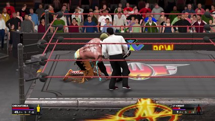 GWF Aftermath 1/22/17 Main Event Extreme Rules (GWF Title) (CT Knight) v. Checatonga