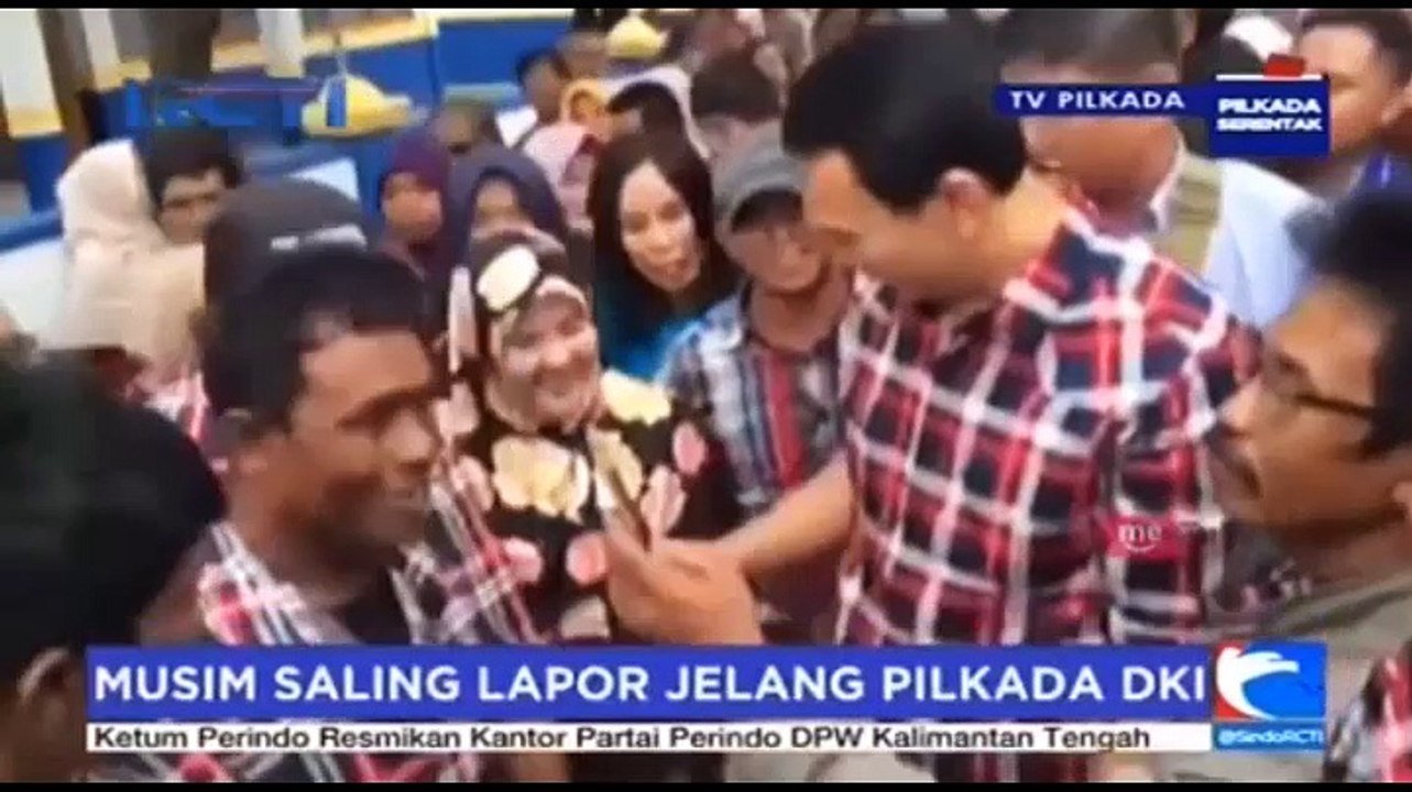 Musim Saling Lapor Jelang Pilkada DKI