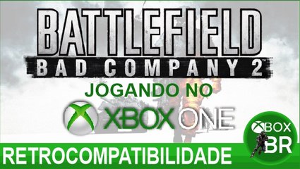 Battlefield Bad Company 2 - Xbox One - Retrocompatibilidade