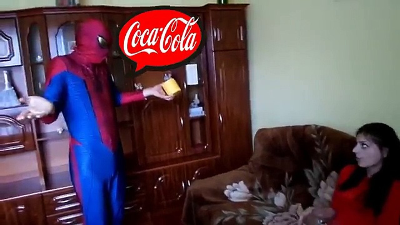 Spiderman Kissing Marian?! Catwoman weeps?- Funny Superhero Movie in Real Life