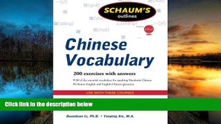 Audiobook  Schaum s Outline of Chinese Vocabulary (Schaum s Outlines) Trial Ebook