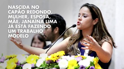 Janaina Lima do Partido Novo dando Exemplo