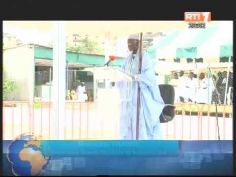 Le président de la republique effectue sa prière à l'occasion de la fête de Tabaski