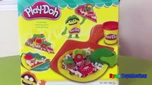 Play Doh Pizza Party Set Disney Cars Toys Lightning McQueen Playdough Pizzeria toys for kids