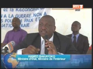 Reconciliation:Hamed bakayoko a échangé avec les mouvements de jeunesse patriotique de Port-Bouet