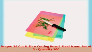 Norpro 39 Cut  Slice Cutting Board Food Icons Set of 3  Quantity 100 f91c047f