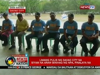 SONA: Duterte, kinausap daw ang mga NPA para mapalaya ang 5 pulis na binihag ng mga rebelde