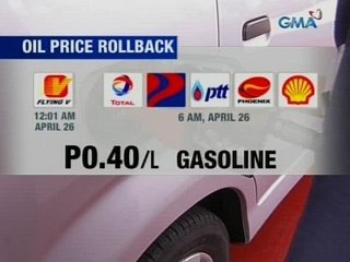 SAKSI: Oil price adjustment