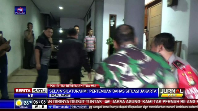 Pangdam Jaya dan Kapolda Metro Jaya Kunjungi Ma’ruf Amin