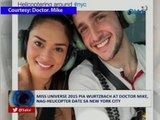 Saki: Miss Universe 2015 Pia Wurtzbach at Doctor Mike, nag-helicopter date sa New York City