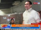 NTG: Panayam kay Comelec chairman Atty. Andres Bautista