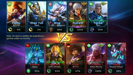 destruindo na rankeada (mobile legends)