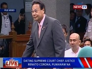 NTVL: Ex-Supreme Court Chief Justice Renato Corona, pumanaw na