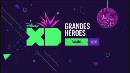 PROMO "GRANDES HÉROES" (4-2-2017) EN DISNEY XD