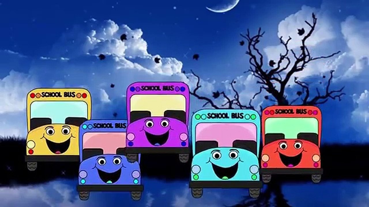 School Bus Cartoon Nursery Finger Family Rhymes For Children Cartoon Finger Family Songs For Kids