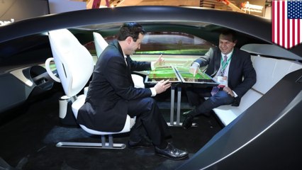 Panasonic’s futuristic autonomous car let’s the vehicle do everything for you