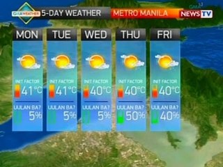 BT: Weather update as of 11:48 a.m. (May 02, 2016)
