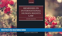 FREE [PDF] DOWNLOAD Remedies in International Human Rights Law Dinah Shelton Pre Order