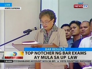 BT: Resulta ng 2015 bar exams, inaanunsyo na ng Korte Suprema