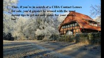 Best CIBA Contact Lenses reviews