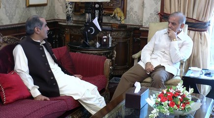 CM Punjab meeting with KHAWAJA SAAD RAFIQ aug 28 16