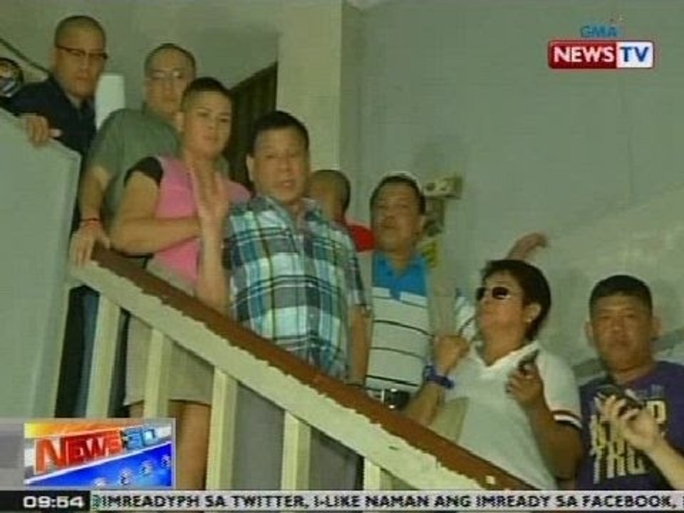 NTG: Duterte, dati nang sinabing ang anak na si Sara ang tatayong first lady kapag siya ang nanalo
