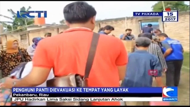 Penghuni Panti Tunas Bangsa Dievakuasi ke Tempat Layak