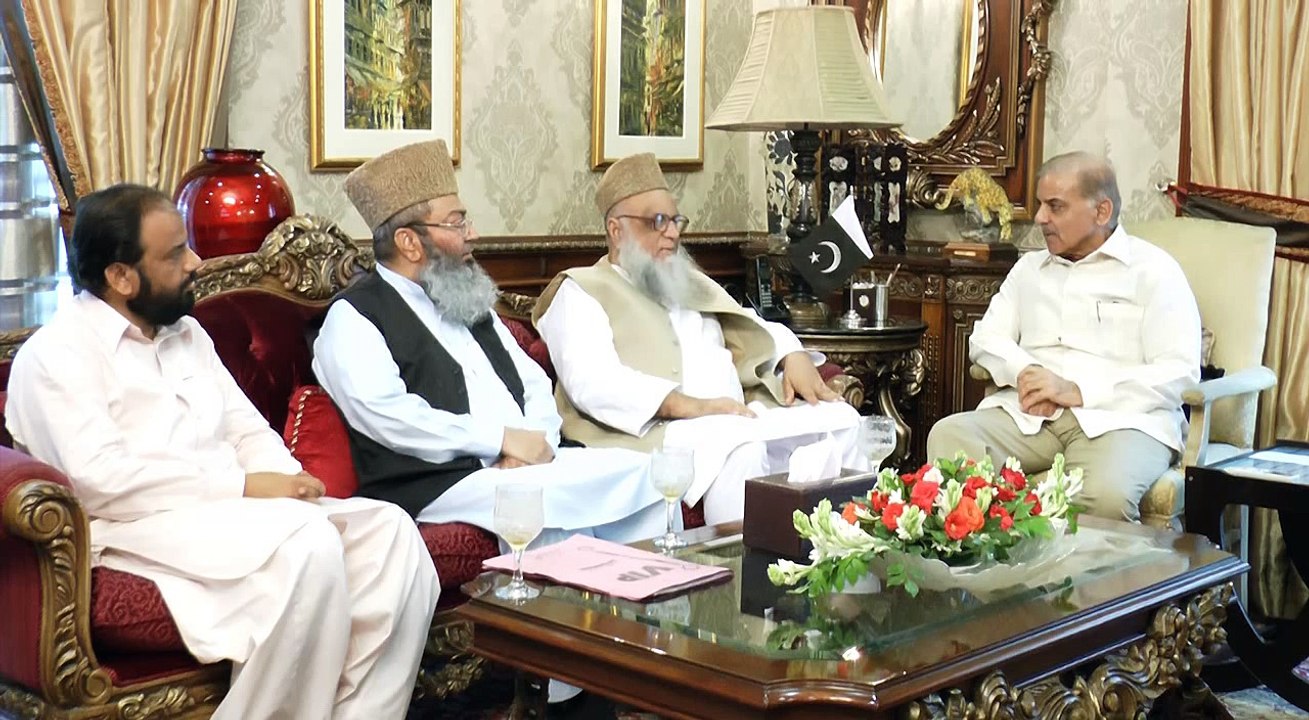 CM Punjab meeting with Senator Prof Sajid aug 28 2016