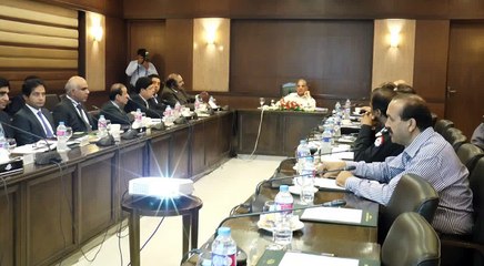 CM Punjab Meeting about Law and order aug 28 16
