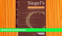 READ book Siegel s Criminal Procedure: Essay and Multiple-Choice Questions and Answers Brian N.