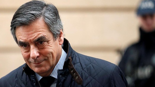 Scandal-hit Francois Fillon slips in French presidency poll