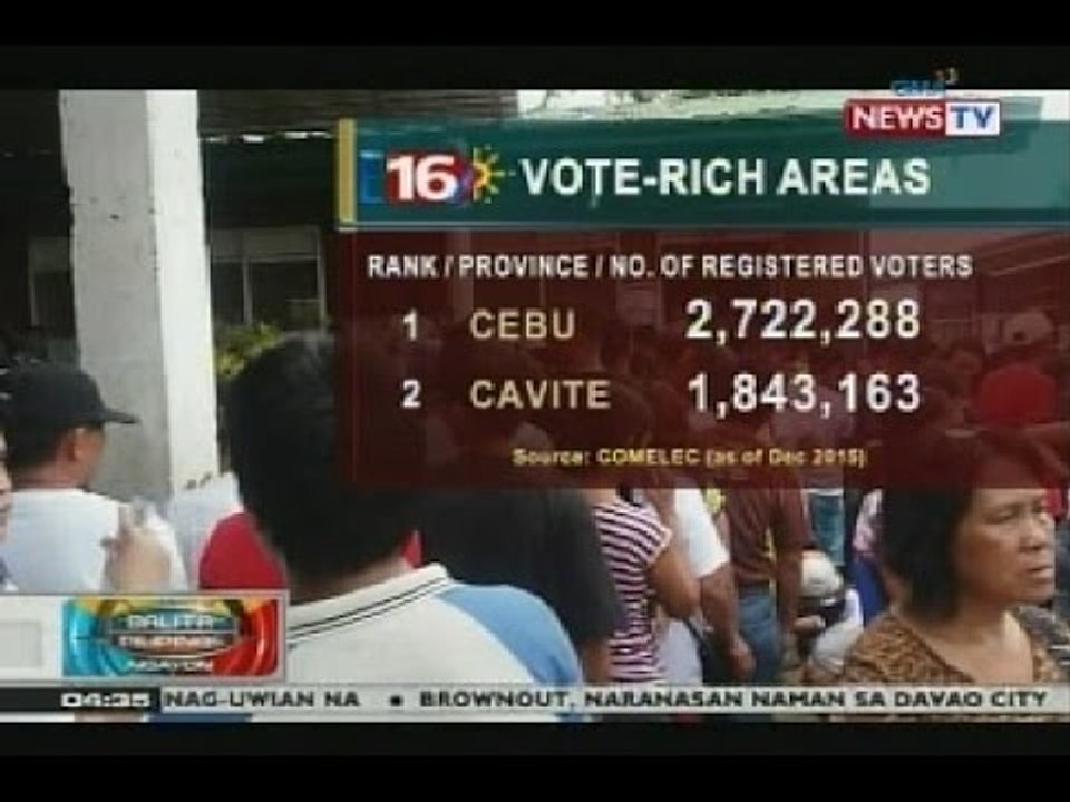 BP: Vote rich-areas