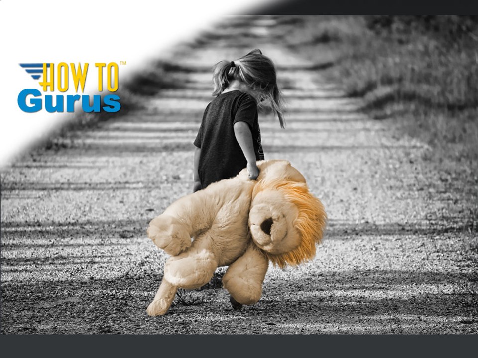 How to make a Black and White with Color Photo in Photoshop Elements 15 14 13 12 11 Tutorial