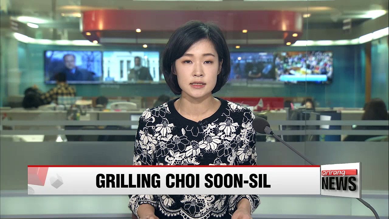 Independent counsel grills Choi Soon-sil for second day