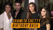 Shilpa Shetty Sister Shamita Shetty Birthday Bash 2017  Karan Johar  Kiran Rao