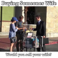 Selling wife for one night Prank