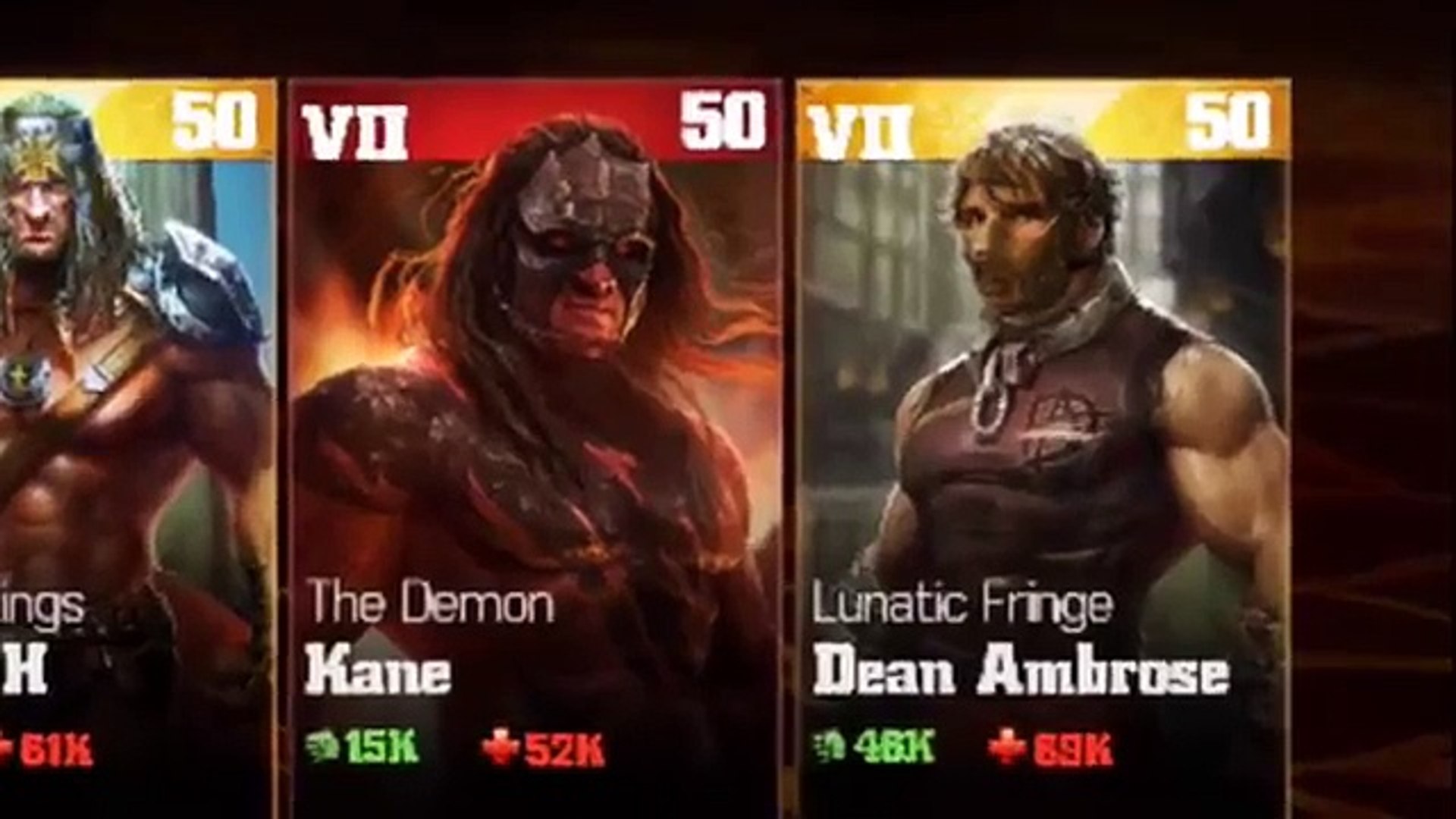 ⁣WWE Immortals [new update New Characters Dean Ambrose and Stephanie McMahon] Android Gameplay (HD)