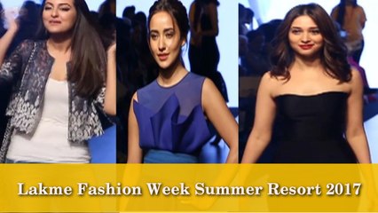 Bollywood Actresses At Lakme Fashion Week Summer Resort 2017 | Day 01