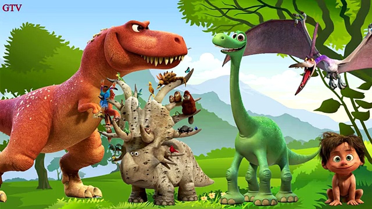 The Good Dinosaur Finger Family | Nursery Rhymes Lyrics