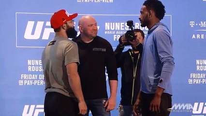 UFC 207 Media Day Staredowns
