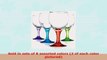 Klikel Carnival 10oz Assorted Colored Wine Glasses Set of 8 68d527b5