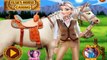 Elsas Horse Caring - Frozen Queen Elsa Caring Game For Kids