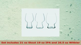 Spiegelau 4991693 Craft Beer Glasses Tasting Kit Set of 3 Clear 89e55525