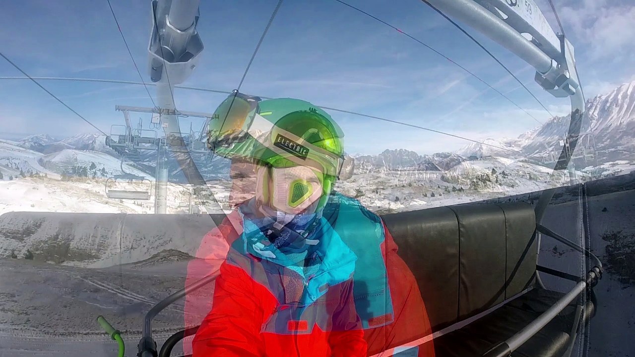 Session Snowscoot SuperDevoluy Janvier 2017