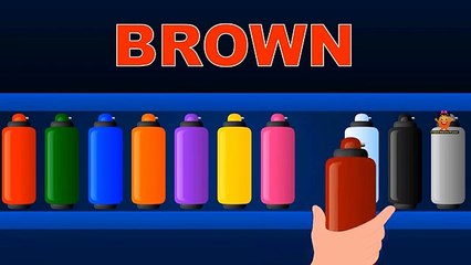 Teaching Colors to Children with Color Spray | Learning Colors for Kids