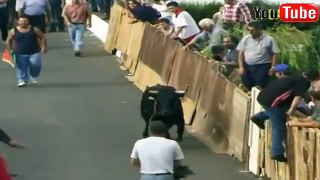 Best funny videos - Most awesome bullfighting festival - funny crazy bull fails (P3)