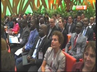 Cérémonie d'ouverture du Forum réunissant des investisseurs françaises et ivoiriens