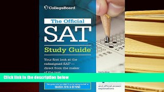 Audiobook  The Official SAT Study Guide: 2016 Edition (Turtleback School   Library Binding